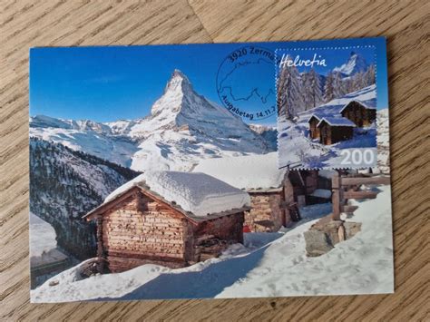 Fdc Maximumkarten Motiv Matterhorn Kaufen Auf Ricardo