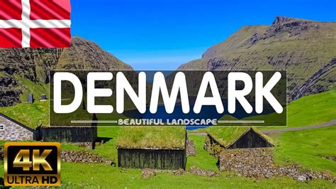 FLYING OVER DENMARK 4K UHD Amazing Beautiful Nature Scenery With