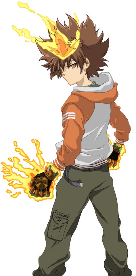 Tsuna From Katekyo Hitman Reborn By Phantomcecco On Deviantart