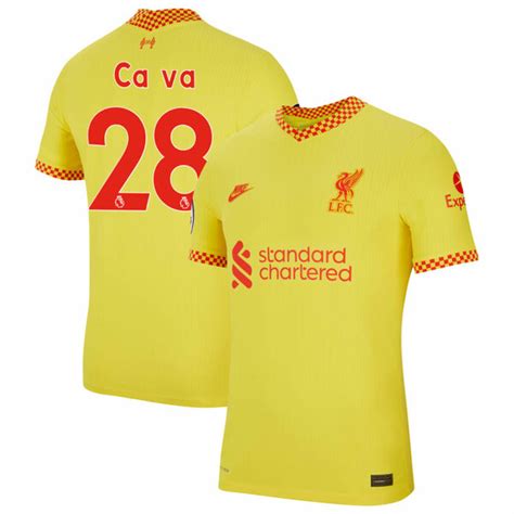 Third Jersey Match Liverpool Yellow Vapor Nike