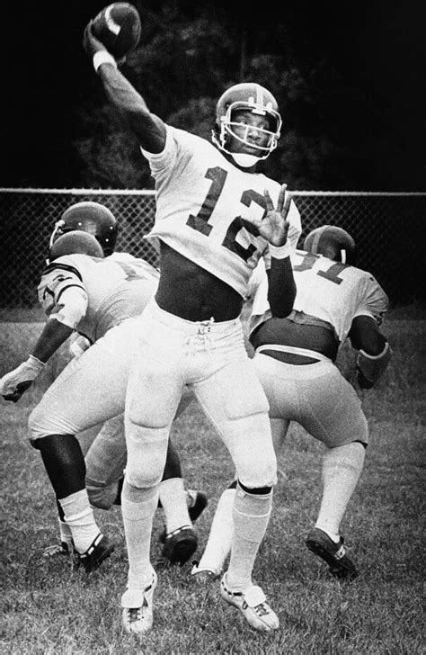 Doug Williams at a team practice at Grambling State University. | Doug ...