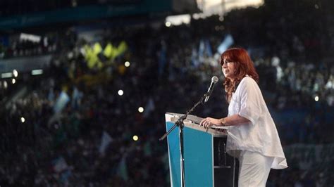 Cristina Kirchner En 2023 No Voy A Ser Candidata A Nada Ya No Voy A