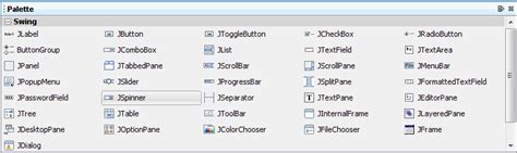 Netbeans Ide Basics The Java™ Tutorials Creating A Gui With Swing