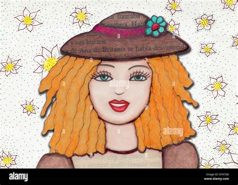 Pretty Blonde Doll Stock Photo Alamy