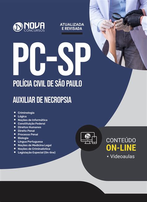 Apostila Pc Sp Em Pdf Auxiliar De Necropsia