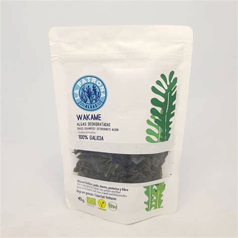 Wakame Alga Deshidratada 40 G La Patrona