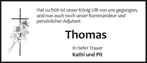 Das Trauerportal F R L Chow Dannenberg Todesanzeigen Thomas Schenck