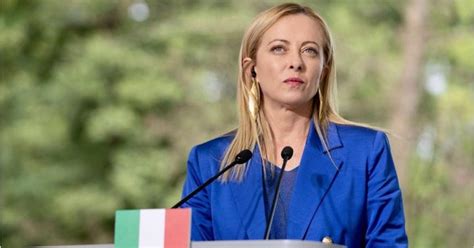 La Primera Ministra Italiana Giorgia Meloni Apoya El Compromiso