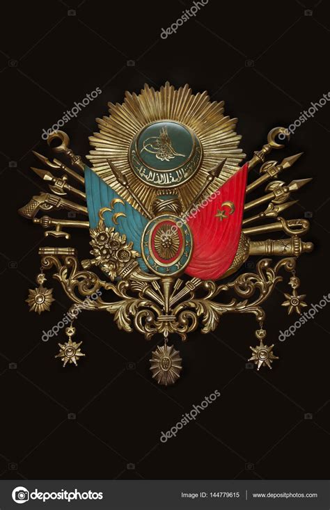 Old Ottoman Empire Emblem ( Old Turkish Symbol ) ⬇ Stock Photo, Image ...