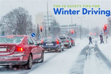 Top Safe Winter Driving Tips Huebsch Services