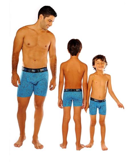 Daddy And Son Boxer Briefs Matching Stretch Underwear Set Father Dad Son