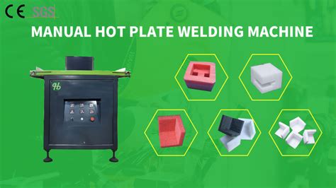 China Epe Pe Polyethylene Foam Manual Hot Plate Welding Machine Price Epe Foam Bonding Machines