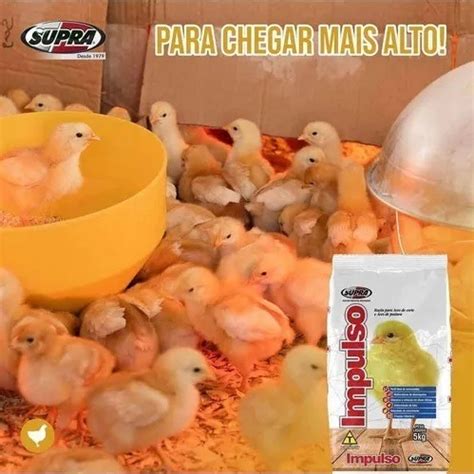 Ra O Pr Inicial Para Aves Pintinhos Supra Impulso Kg Parcelamento