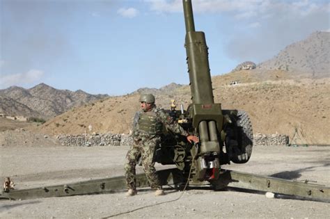 Afghan Artillery Soldiers Support Operation Pamier Article The