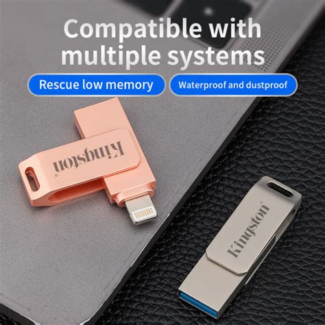 Kingston Otg Usb Flash Drive 1tb 2tb Pendrive หน่วยความจำความเร็วสูงสำหรับ Iphone14 13 12 11 X