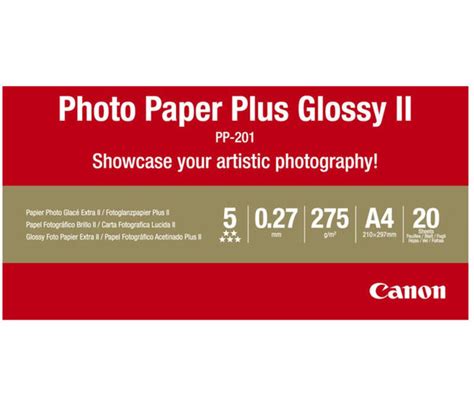 Buy Canon A4 Glossy Photo Paper 20 Sheets Free Delivery Currys