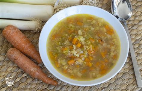 Sopa De Verduras Receta Fácil Sana Y Deliciosa