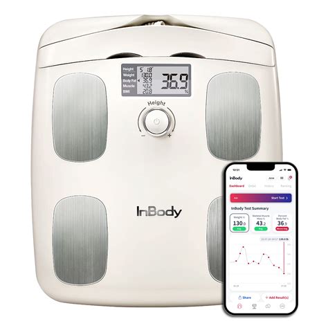 Inbody Dial H20 Body Fat Scale Inbody Scale For Body Weight Fat Percentage And Muscle Mass