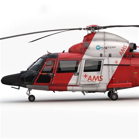 Eurocopter As Medical D Max Obj Pwc Ds Fbx Free D