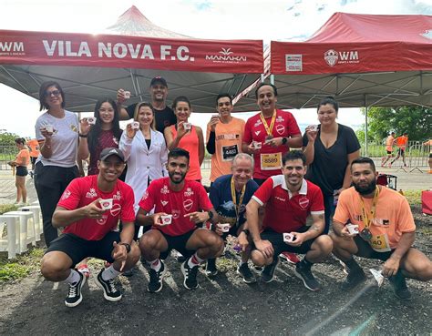 Vila Nova estreia equipe de atletismo 3º lugar em corrida de rua