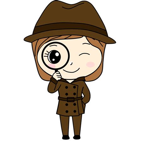 Detective Occupation Cartoon Png