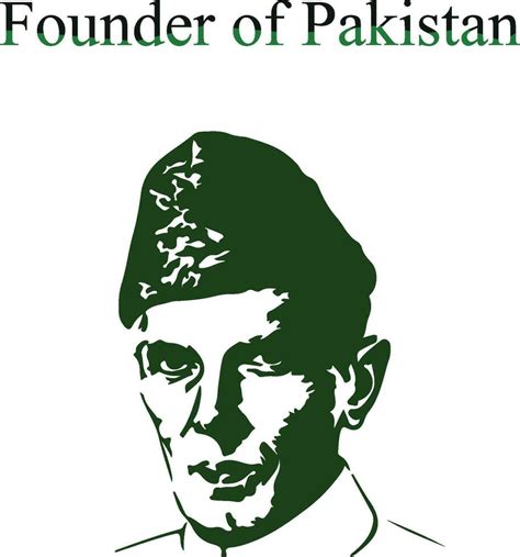 founder of pakistan 26509678 Vector Art at Vecteezy