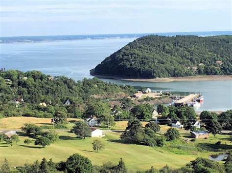 Lake Midway On Digby Neck Bay Of Fundy Nova Scotia