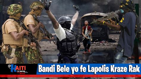 Bandi B L Yo F Lapolis Ak Polisye Kenya Yo Kouri Anba Kout Bal Gro