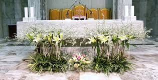 Best Emclc Church Altar Flower Arrangements Images On Pinterest