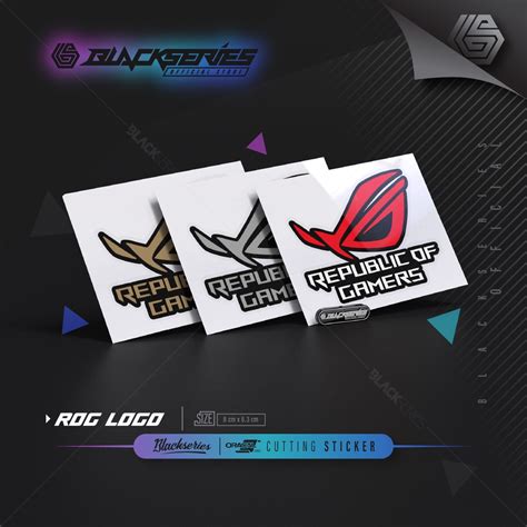 Jual Cutting Sticker Rog Stiker Rog Rog Shopee Indonesia