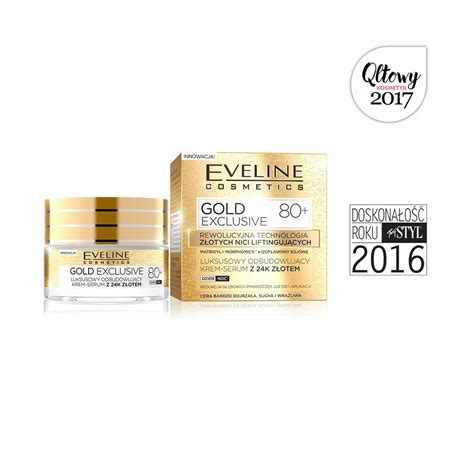 Eveline Cosmetics Gold Lift Expert krem 80+ 13280534242 - Allegro.pl