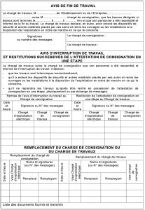 L Attestation De Consignation Lectrique Mod Le Utilisation