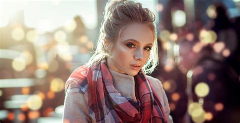 Model 4k Blonde Depth Of Field Woman Hd Wallpaper Rare Gallery