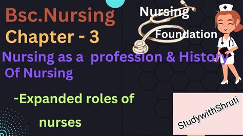 Bsc Nursing Expanded Roles Of Nurses Nursing Foundation YouTube