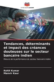 Tendances D Terminants Et Impact Des Cr Ances Douteuses Sur Le Secteur