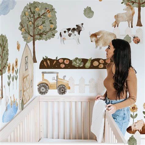 Farm Animal Wall Decals | Urbanwalls