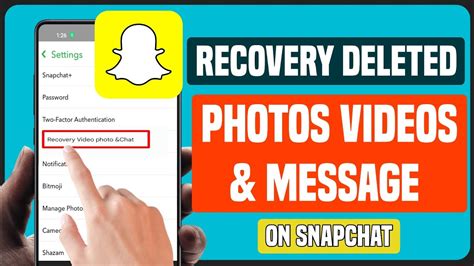 How To Recovery Snapchat Video Photo Message Esay Way Youtube