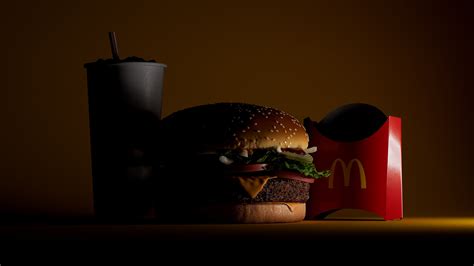 McDonald's Quarter Pounder Deluxe on Behance