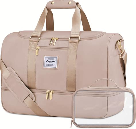 Amazon LOVEVOOK Gym Bag For Women Travel Duffel Bag With Shoe