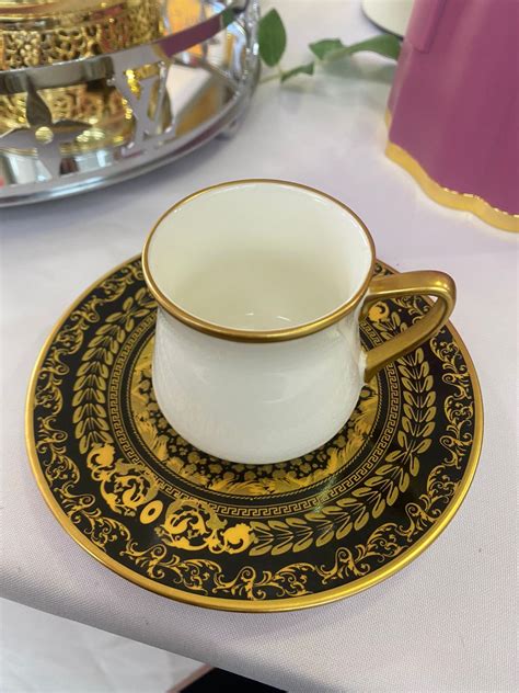 Conjunto de xícaras café onça porcelana 6 peças 100ml Nolittan Decor