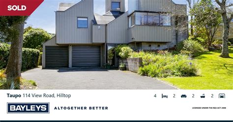 Residential For Sale By Negotiation 114 Taupo View Road Hilltop