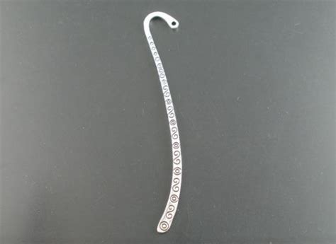 Doreenbeads Marque Pages En Alliage De Zinc Courb Argent Vieilli