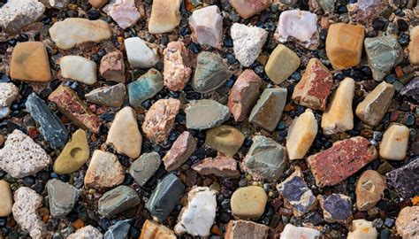 Premium Photo | Background of colorful stones of different shapes