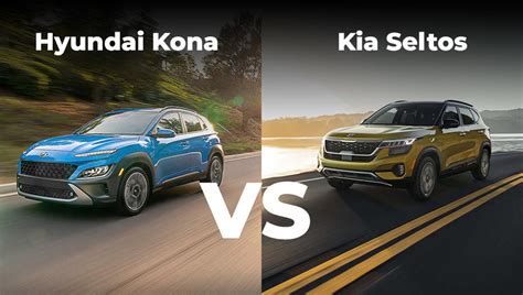 Hyundai Kona Vs Kia Seltos Kia Chambly