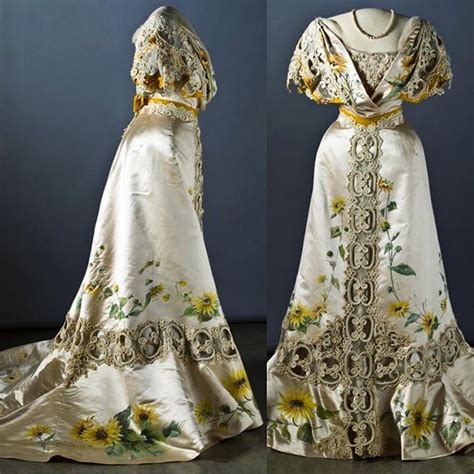 Evening Dress Ca 1907 Nordic Museum Old Fashion Dresses Edwardian