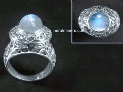 Moonstone Rings