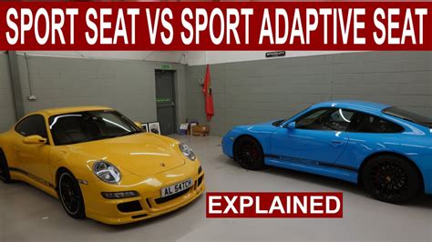 Porsche Sports Seats Vs Adaptive Sports Seats Difference