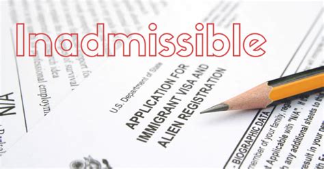 What Are The Top Reasons Someone Is Inadmissible To The US Godoy Law