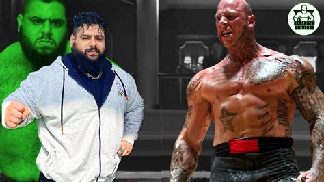 The Aftermath Of Martyn Ford Smashing The Iranian Hulk Youtube