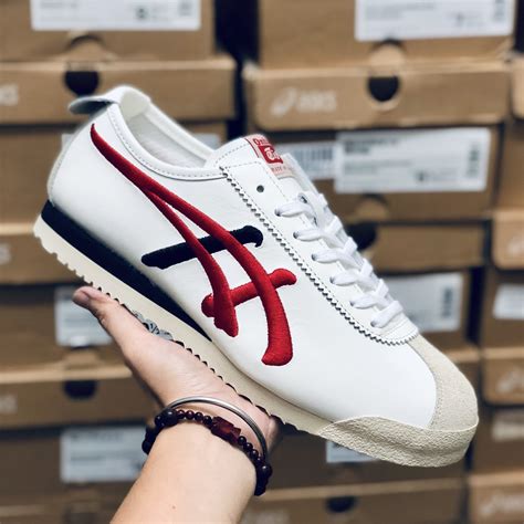 Nandn Shoes Shop Onitsuka Tiger Limber Up Nm White Classic Red